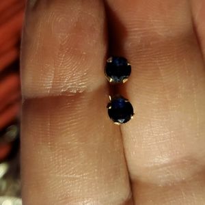 Sapphire  ear ring